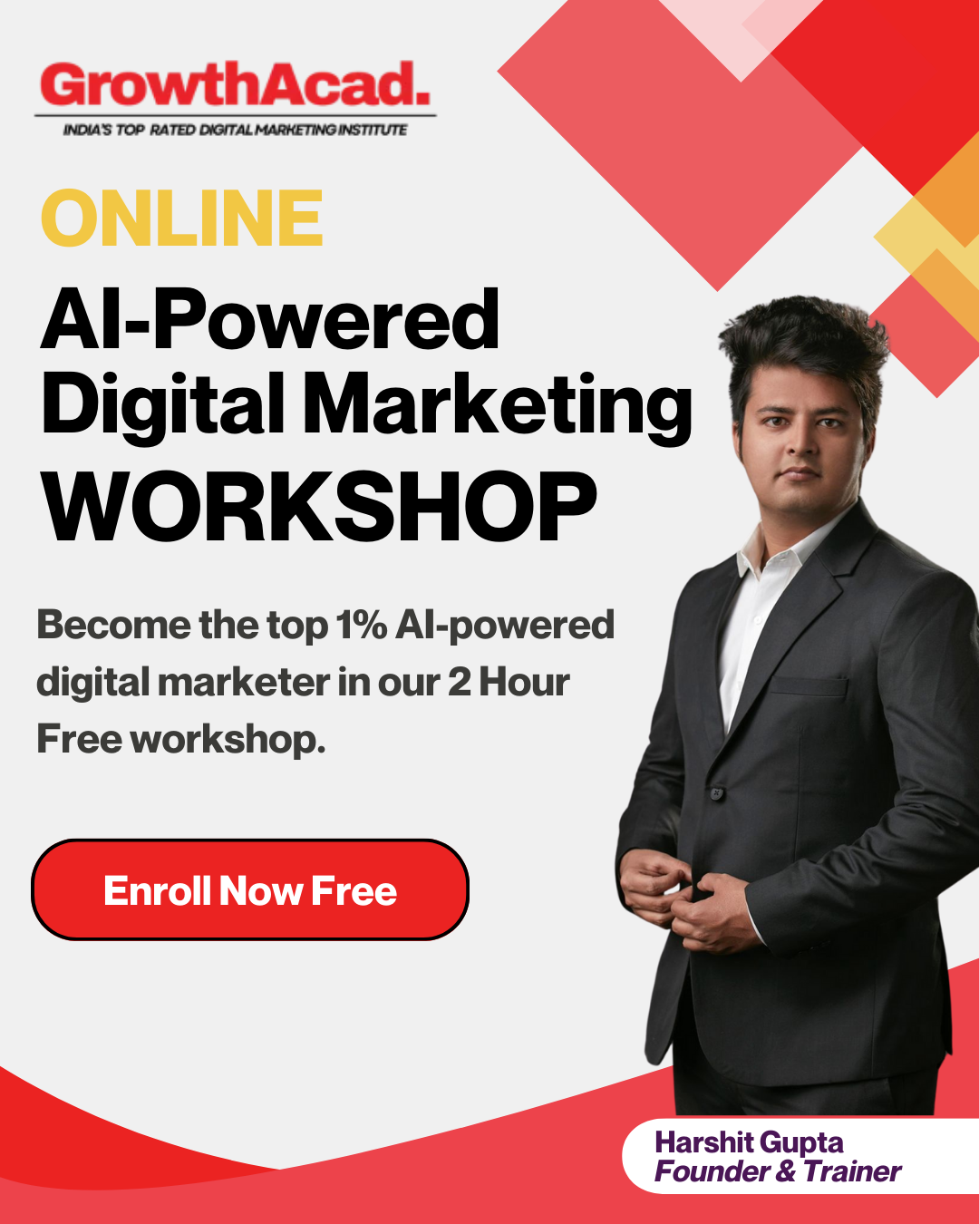 ai digital marketing workhop by growthacad